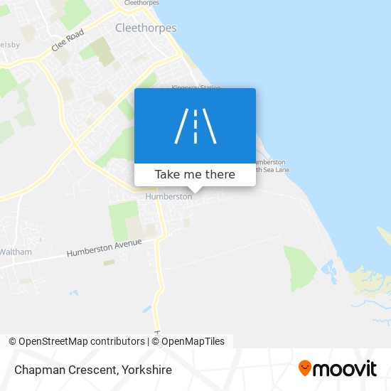 Chapman Crescent map