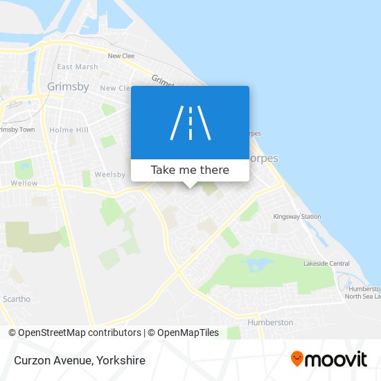 Curzon Avenue map