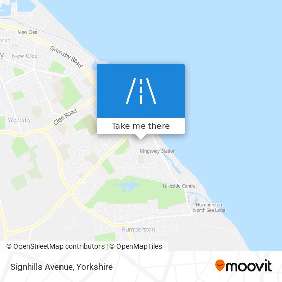 Signhills Avenue map