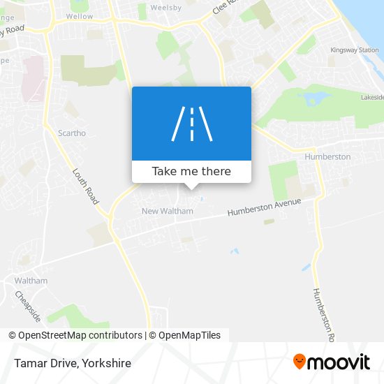 Tamar Drive map