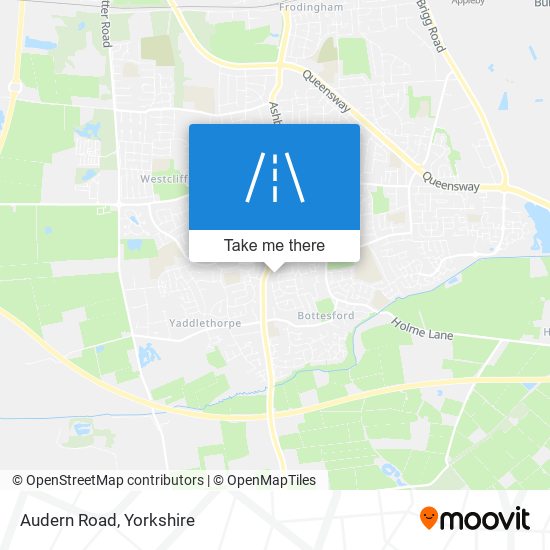 Audern Road map