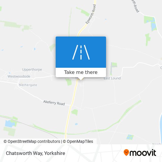 Chatsworth Way map