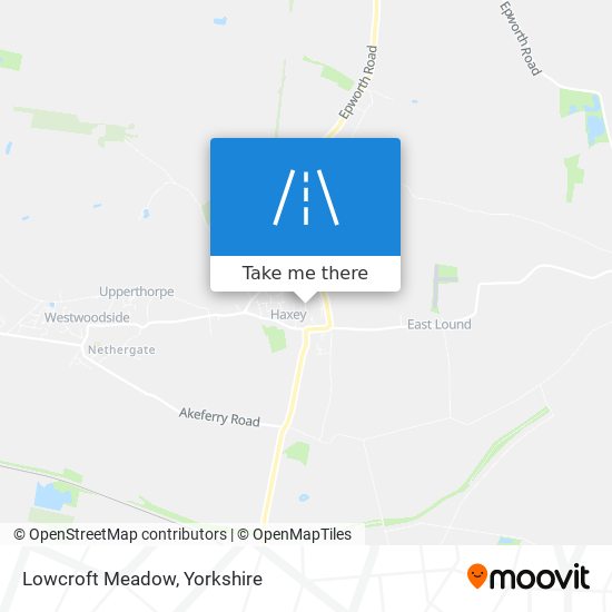 Lowcroft Meadow map