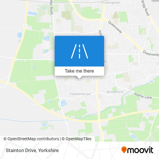 Stainton Drive map