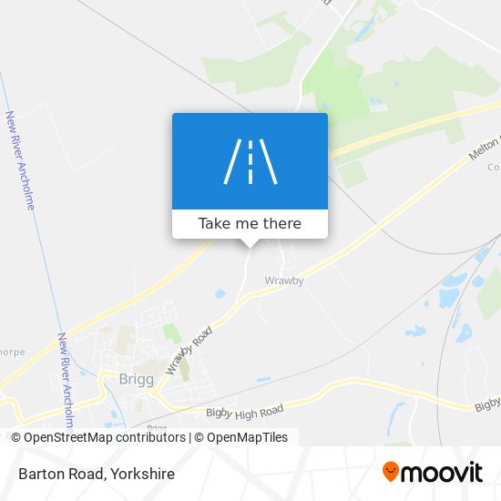 Barton Road map