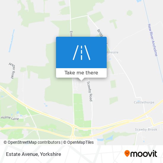 Estate Avenue map