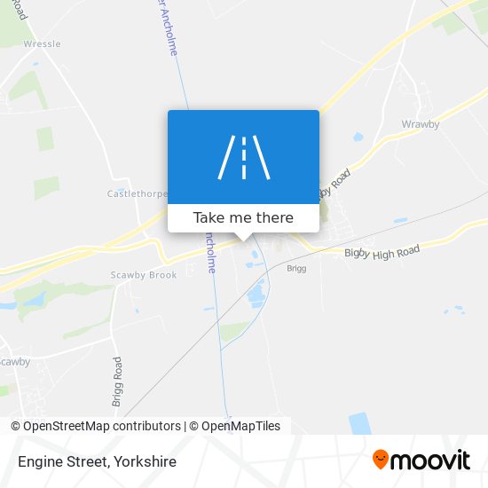 Engine Street map