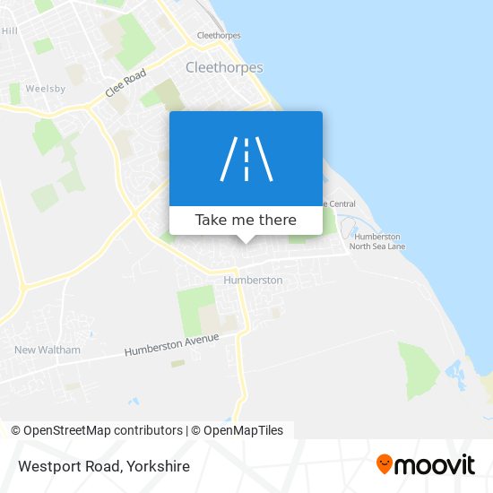 Westport Road map
