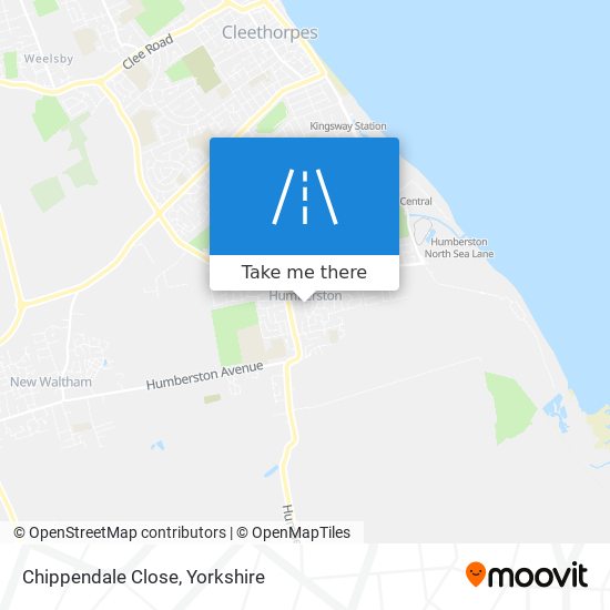Chippendale Close map