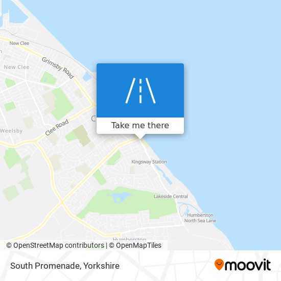 South Promenade map