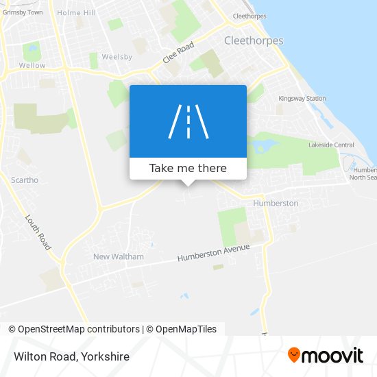 Wilton Road map