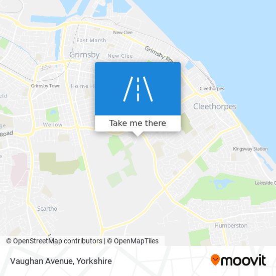 Vaughan Avenue map