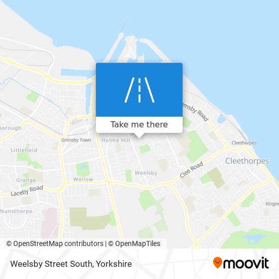 Weelsby Street South map