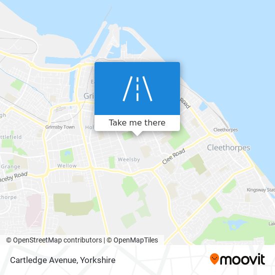 Cartledge Avenue map