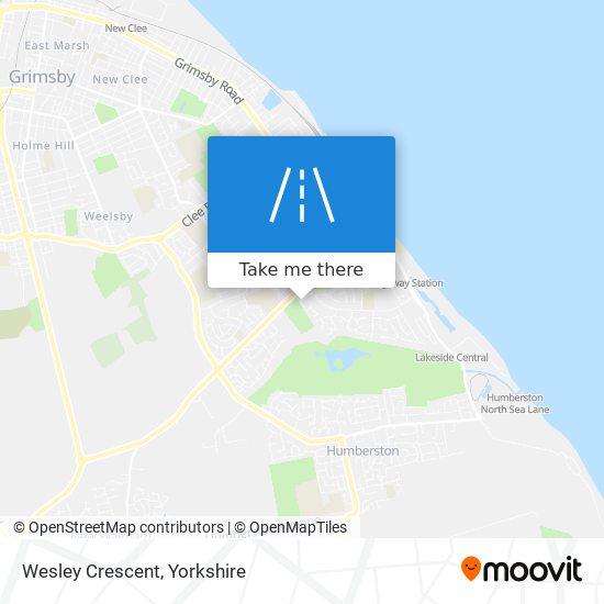 Wesley Crescent map