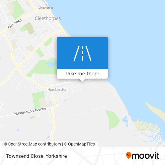 Townsend Close map