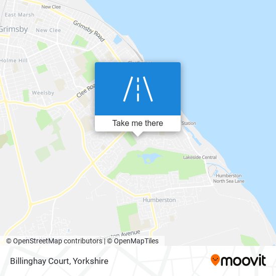Billinghay Court map