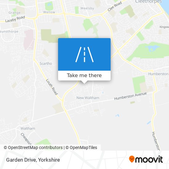 Garden Drive map