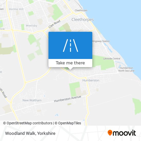 Woodland Walk map