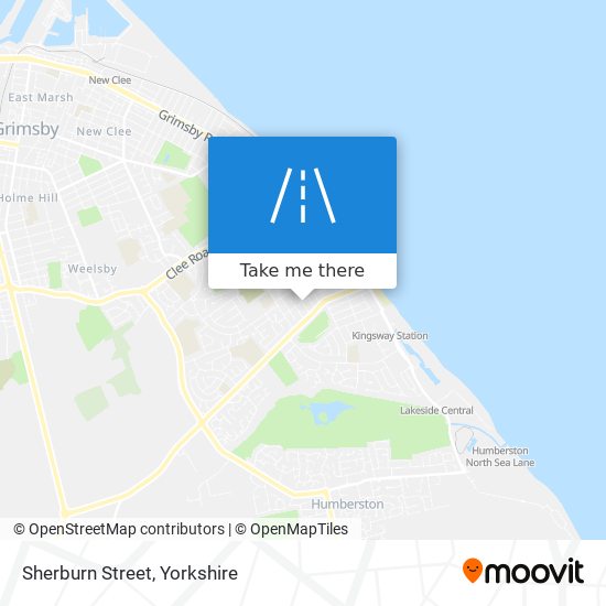 Sherburn Street map