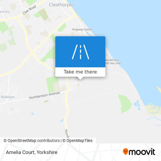 Amelia Court map