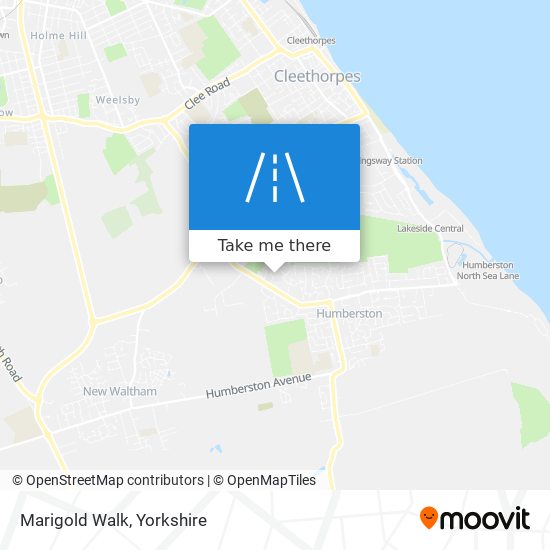 Marigold Walk map