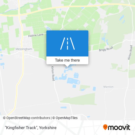 "Kingfisher Track" map