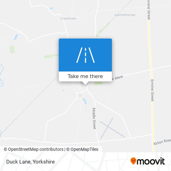 Duck Lane map