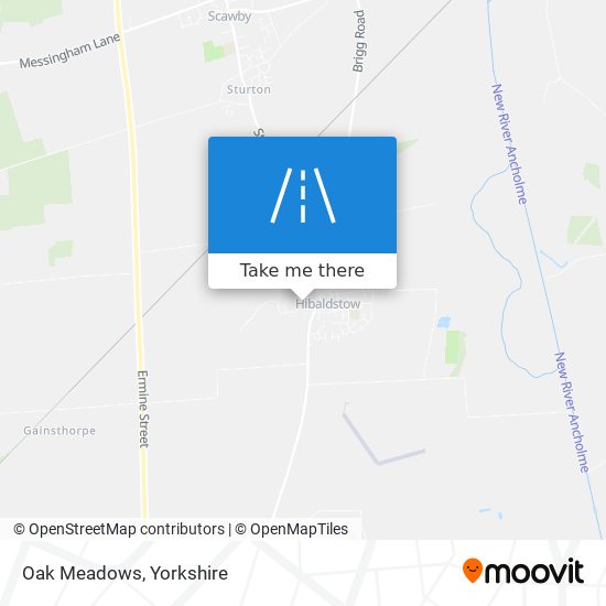 Oak Meadows map