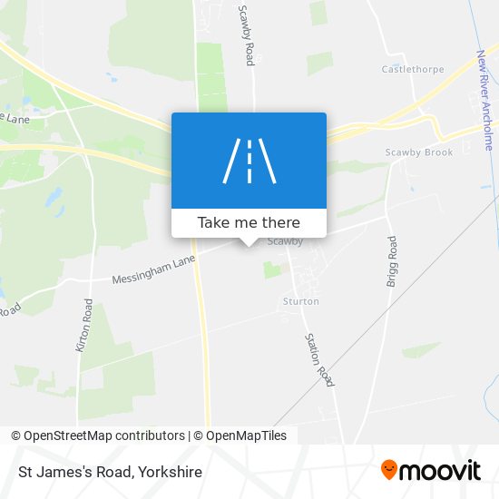 St James's Road map