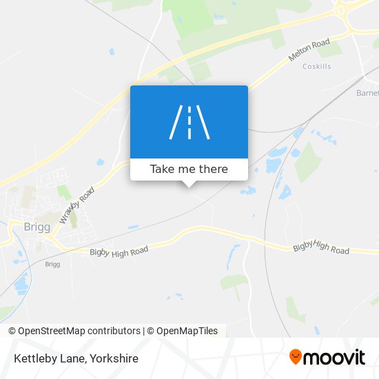 Kettleby Lane map
