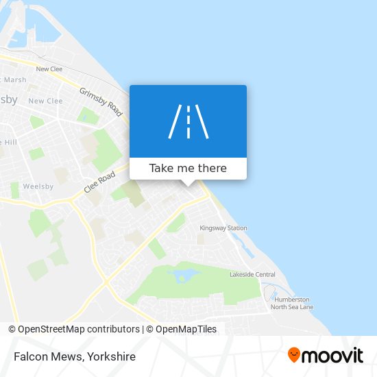 Falcon Mews map