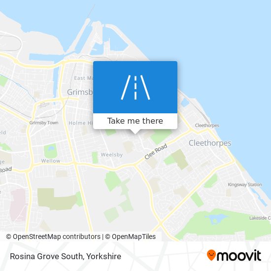 Rosina Grove South map