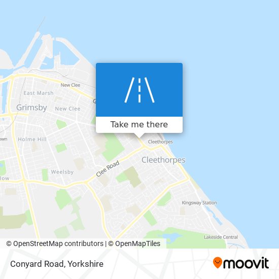 Conyard Road map