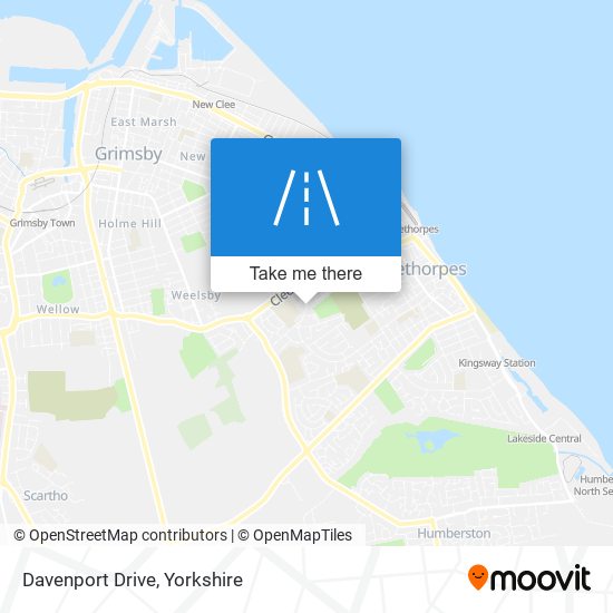 Davenport Drive map