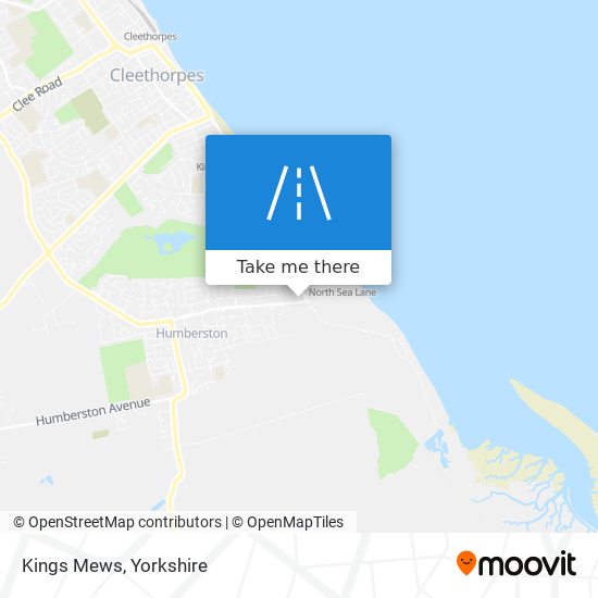 Kings Mews map