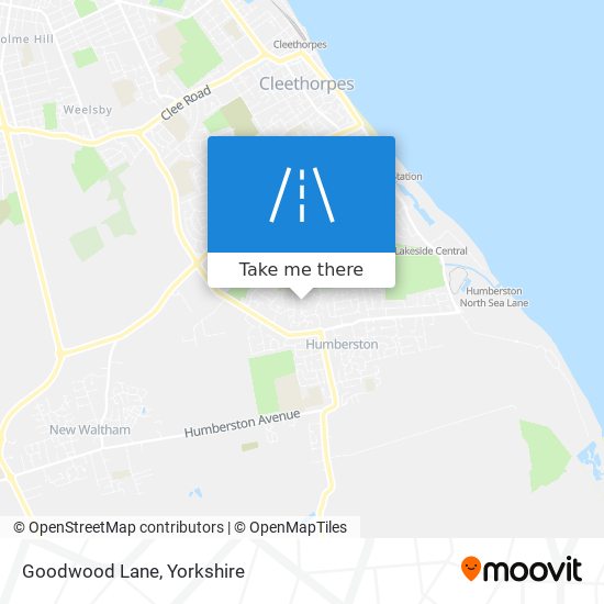 Goodwood Lane map