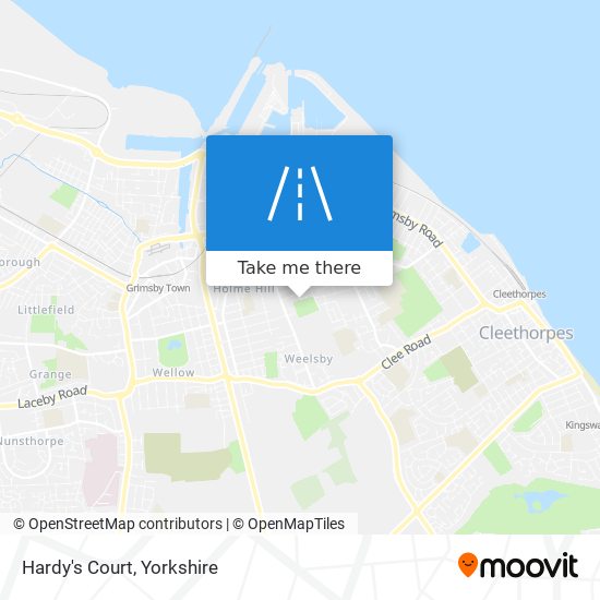 Hardy's Court map