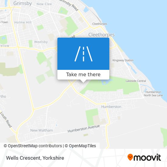 Wells Crescent map