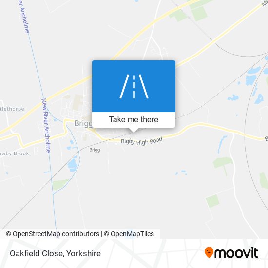Oakfield Close map