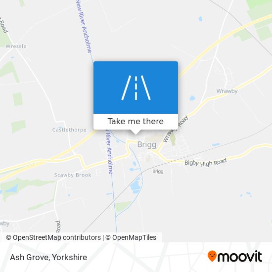 Ash Grove map