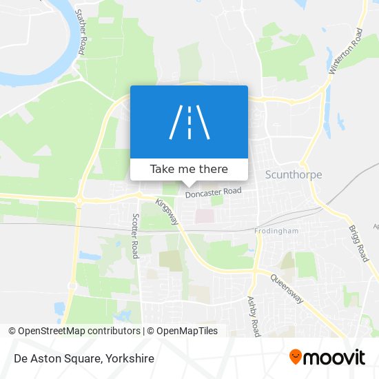 De Aston Square map