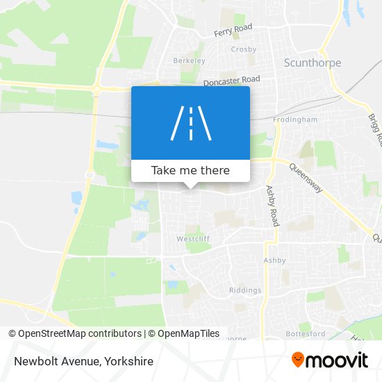 Newbolt Avenue map