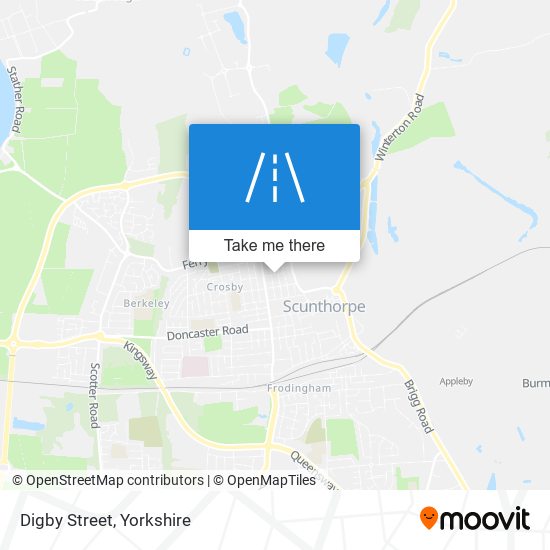 Digby Street map