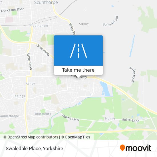 Swaledale Place map
