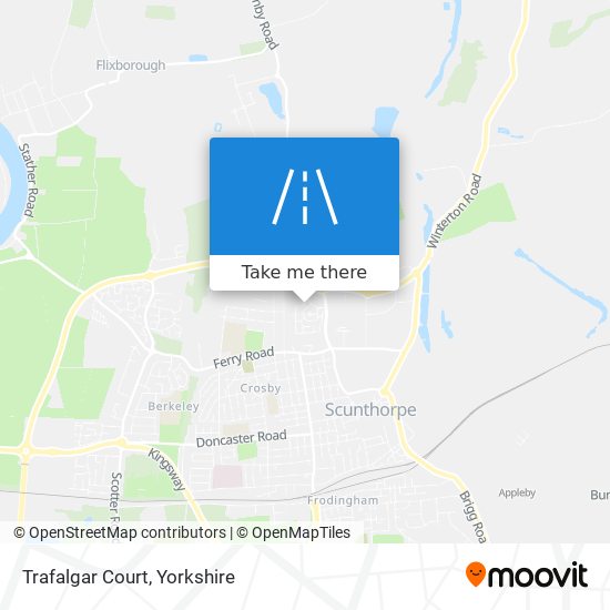 Trafalgar Court map