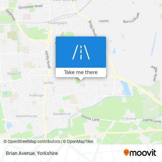 Brian Avenue map