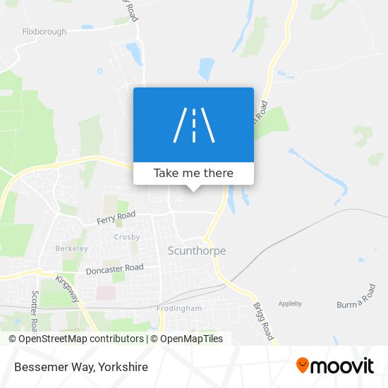 Bessemer Way map