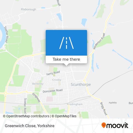 Greenwich Close map