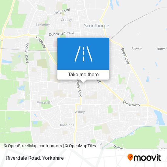 Riverdale Road map